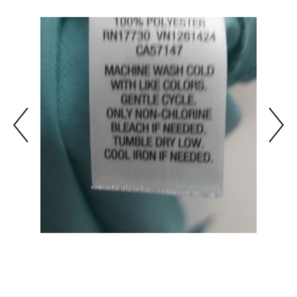 Exhilaration Green Cut Out Long Sleeve Boho Cottagecore Blouse Large - Picture 4 of 5